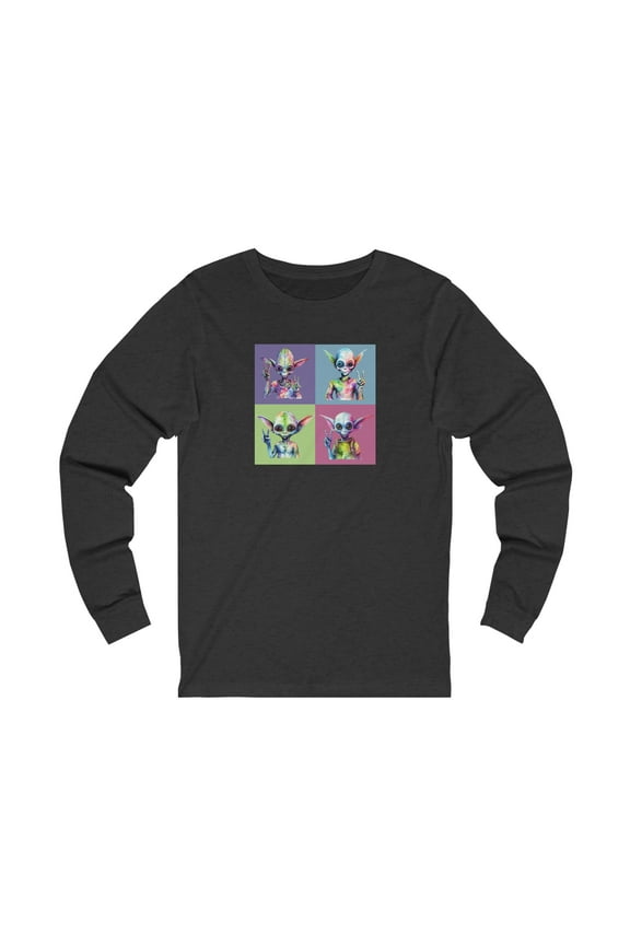 Alien Peace Long Sleeve Shirt, ET I Come In Peace Shirt, Alien Lover TShirt