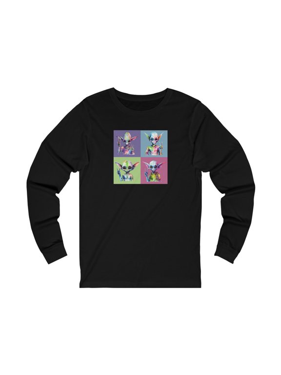 Alien Peace Long Sleeve Shirt, ET I Come In Peace Shirt, Alien Lover TShirt