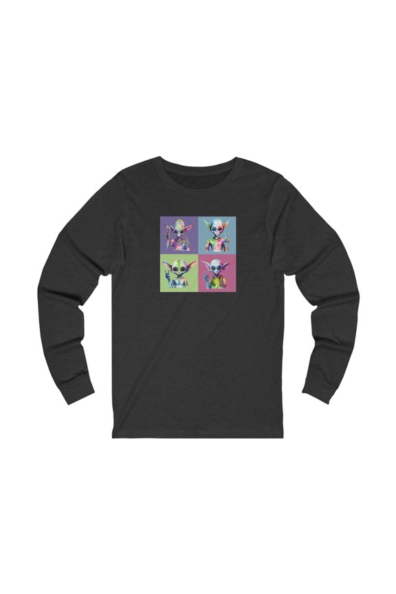 Alien Peace Long Sleeve Shirt, ET I Come In Peace Shirt, Alien Lover TShirt