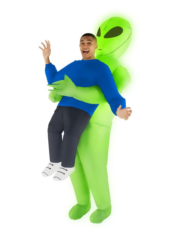 Alien Pick Me Up Inflatable Halloween Costume for Adults, Adult One Size Fit, by Morph Costumes