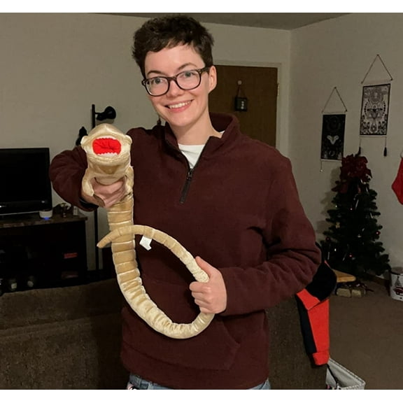 Alien Plush Toys 20inch Facehugger 46inch Chestburster Soft Stuffed Dolls Cosplay Birthday Christmas Gifts For Children Kids Halloween decor thanksgiving、Christmas gift