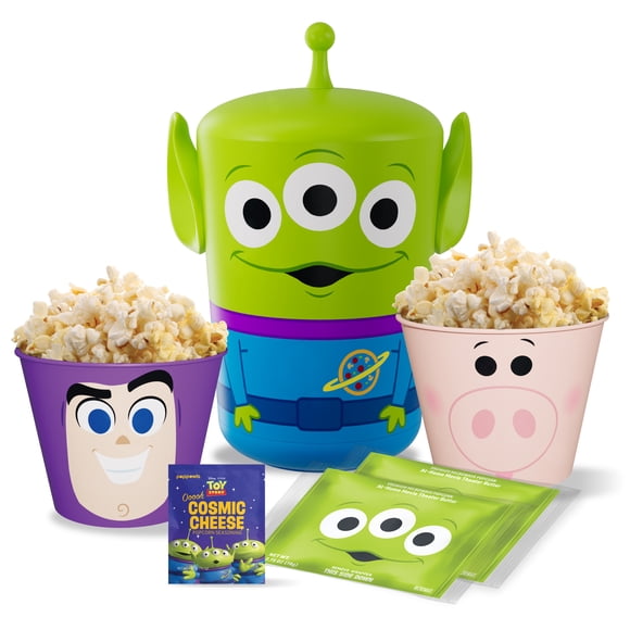 Toy Story - Alien - Poppowls At-Home Movie Theater Popcorn Kit - All Ages - Novelty