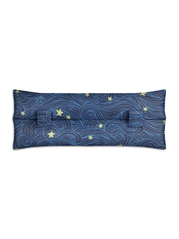 Alien Print Mastectomy Pillow - Spacecraft Themed Seatbelt Protector for Post Surgery