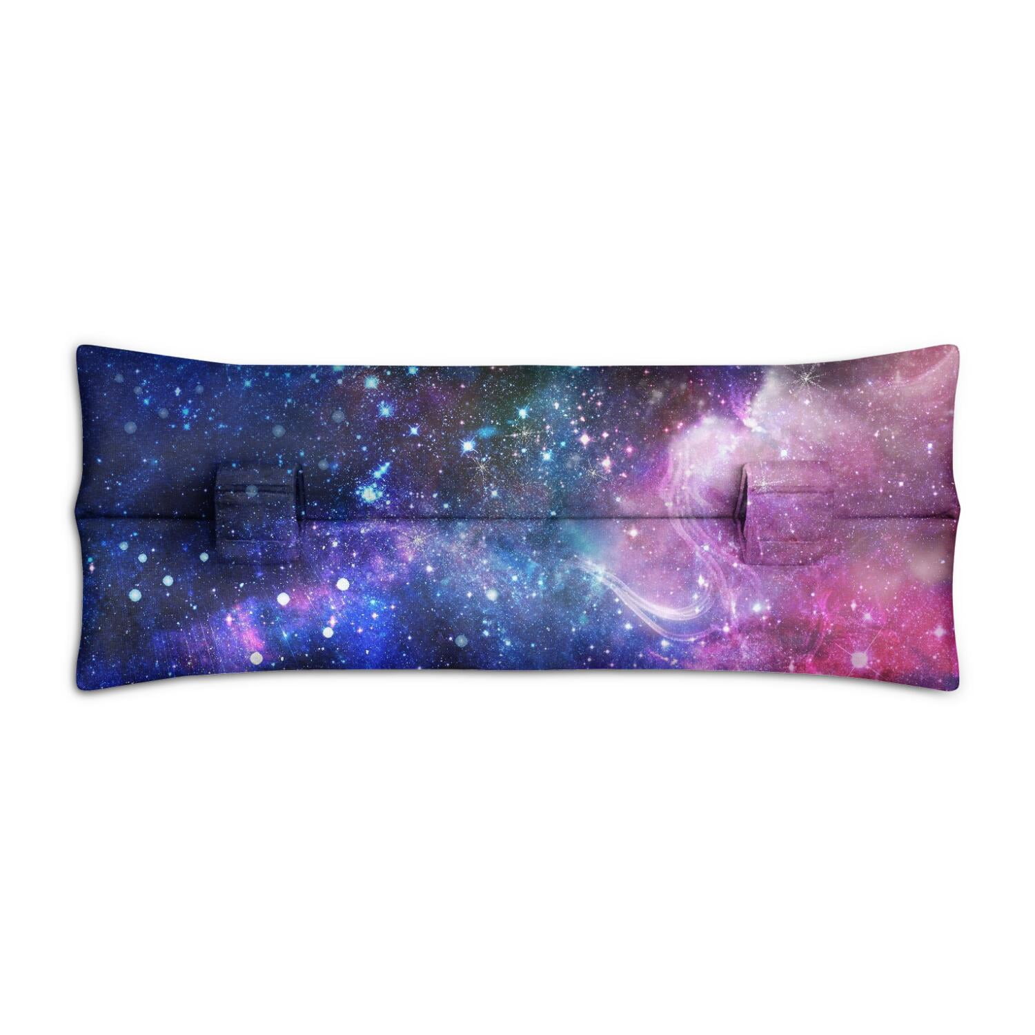 Alien Print Mastectomy Pillow - Spacecraft Themed Seatbelt Protector for Post Surgery