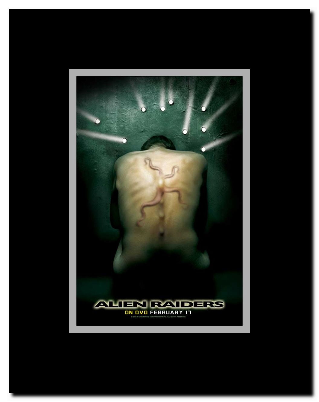 Alien Raiders Framed Movie Poster