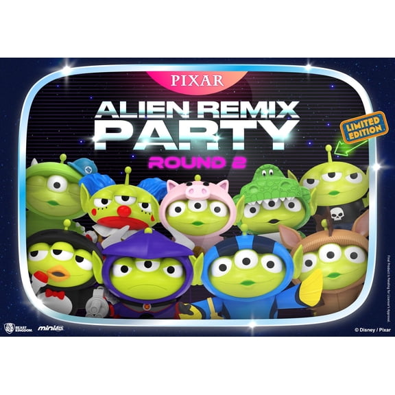 Alien Remix Party Round 2 Blind box Set(8PCS)