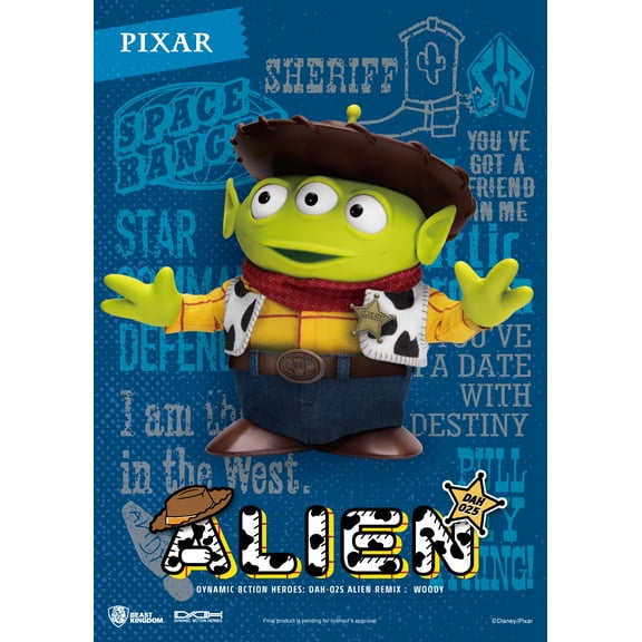 Alien Remix Woody (Dynamic 8ction Hero)