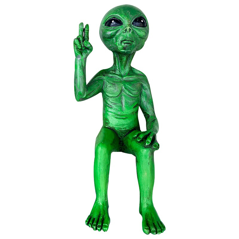 Alien Resin Statue Ornament Alien Garden Sculptures & Statues Yard Best ...
