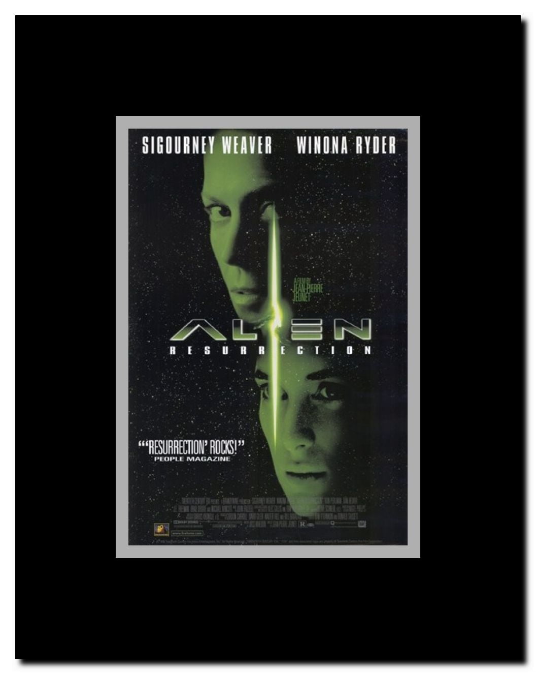 Alien Resurrection Framed Movie Poster