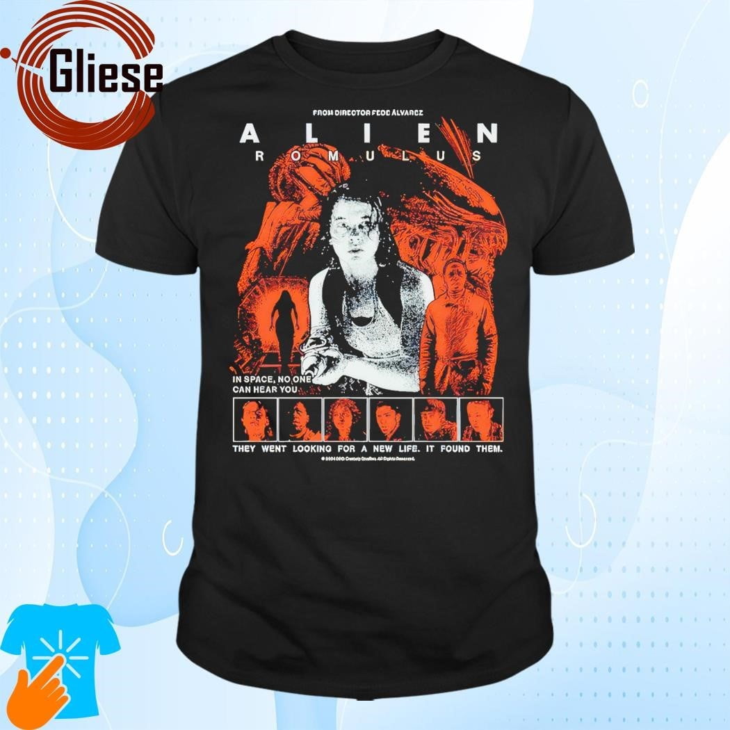 Alien Romulus 2024 Black Shirt