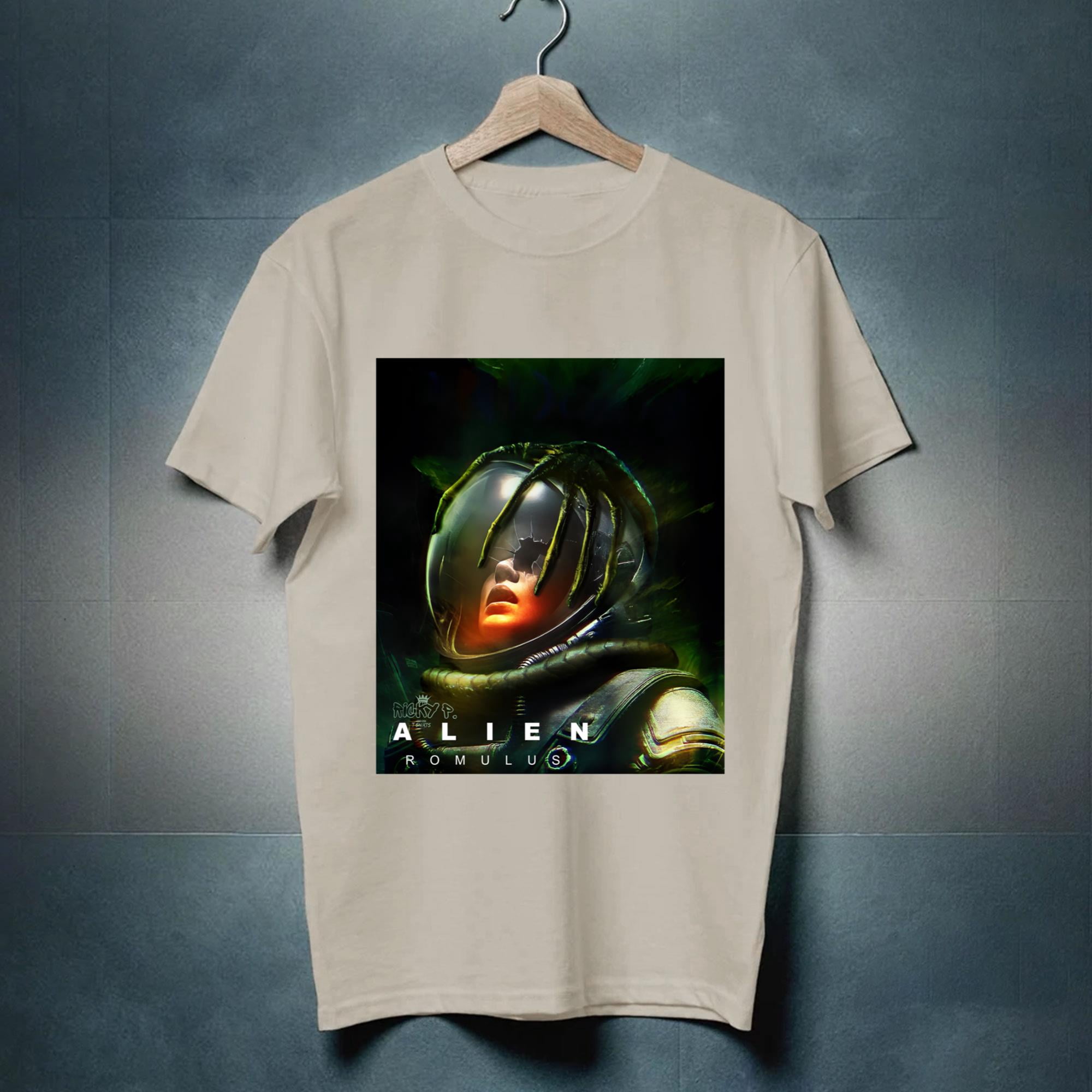 Alien Romulus 2024 By Ricky P T-shirt, Heavy Cotton T-shirt, Size S to ...