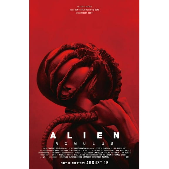 Alien: Romulus 2024 Movie Posters for Boys & Girls Decor Wall Art Poster 12x18Inch,30x46cm, Unframed