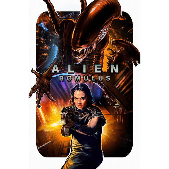Alien Romulus 2024 Poster 24x36 - Futuristic Horror, Alien Sequel ...