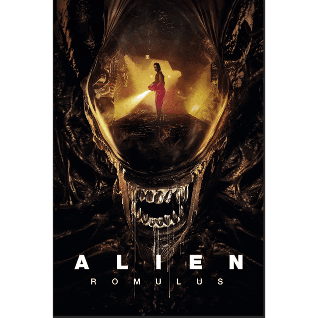 Alien Romulus 2024 Poster 24x36 - Xenomorph, Dark Sci-Fi Horror, Epic ...