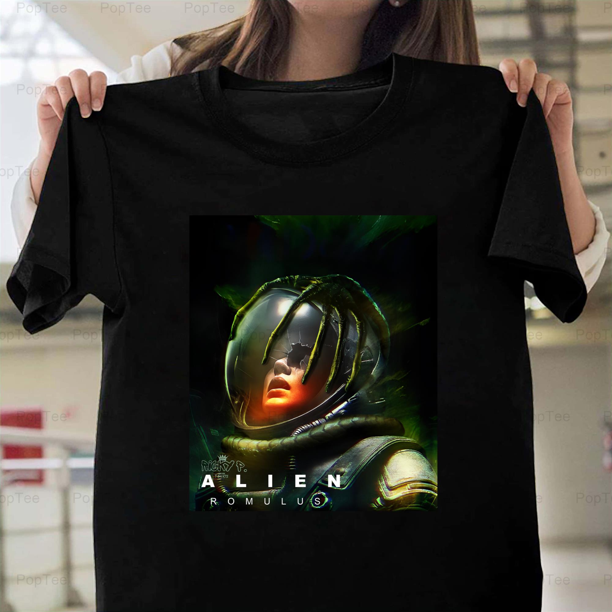 Alien Romulus 2024 Sci-Fi Horror Movie T-Shirt - Copy Unisex, up to 5XL ...