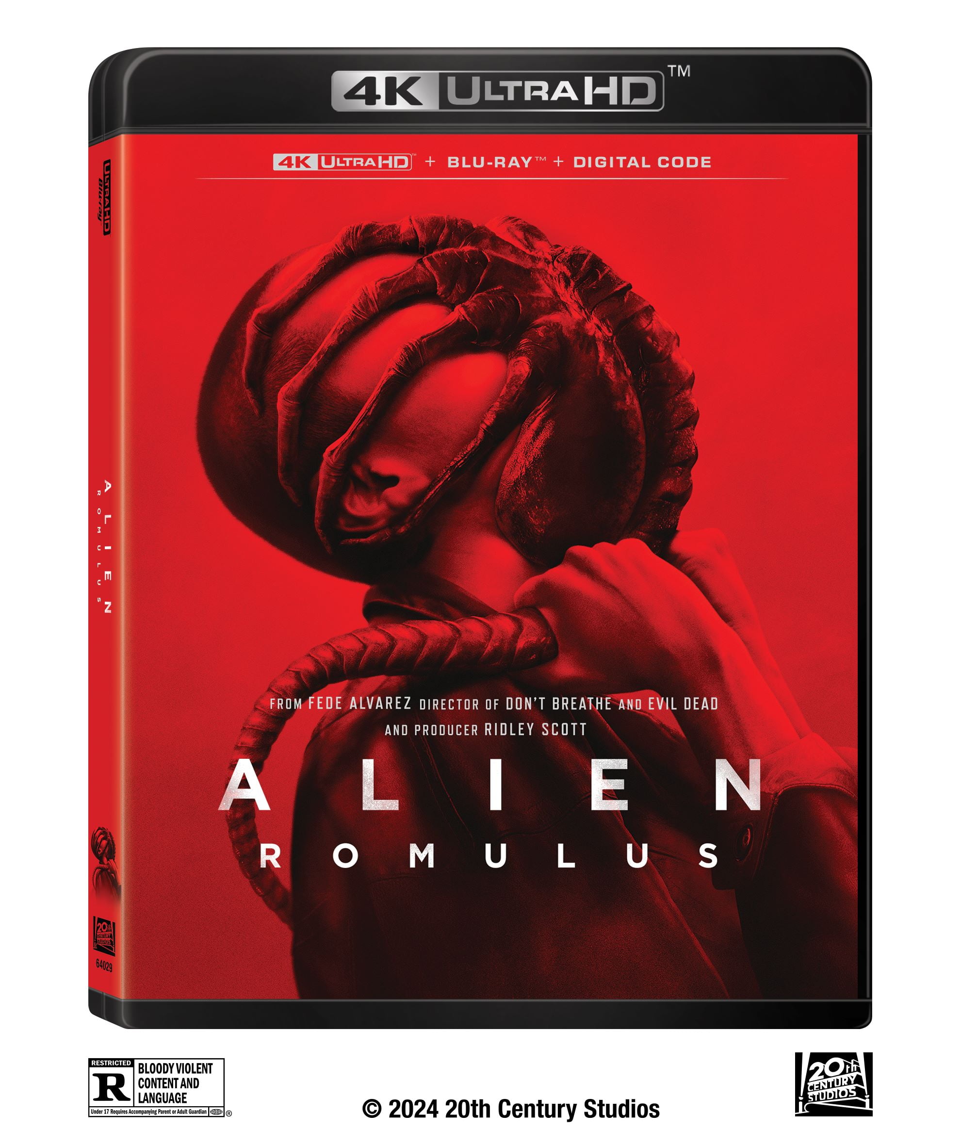 Alien Romulus (4K Ultra HD + Bluray + Digital Copy)