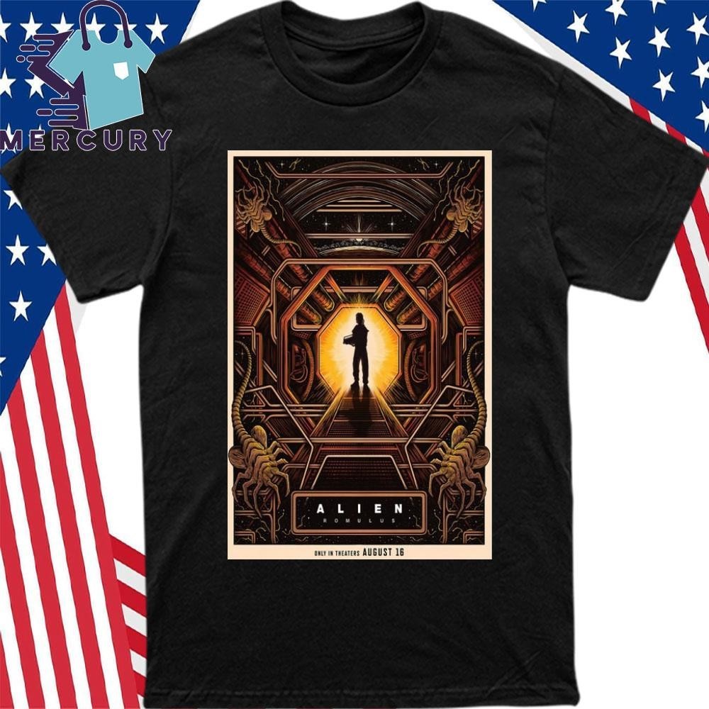 Alien Romulus Movie August 16 2024 Poster Shirt