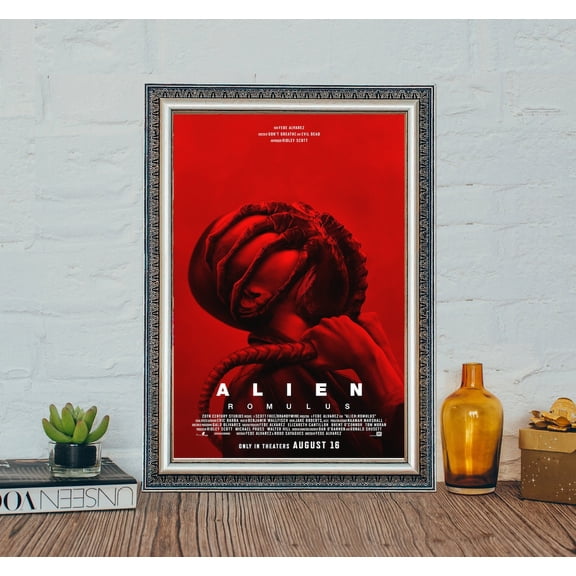 Alien Romulus Movie Poster, Photo Print, Unframed Paper Poster 8x10in