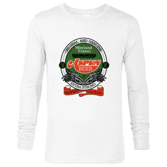 Alien: Romulus Weyland-Yutani Aspen Beer Logo - Long Sleeve T-Shirt for Men - Customized-White