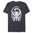 thumbnail image 1 of Alien: Romulus Xenomorph Chestburster in Ribcage Art - Short Sleeve Blended T-Shirt for Adults - Customized-Navy Heather, 1 of 5