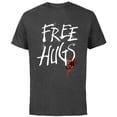 thumbnail image 1 of Alien: Romulus Xenomorph Facehugger Free Hugs - Short Sleeve Cotton T-Shirt for Adults - Customized-Charcoal, 1 of 5