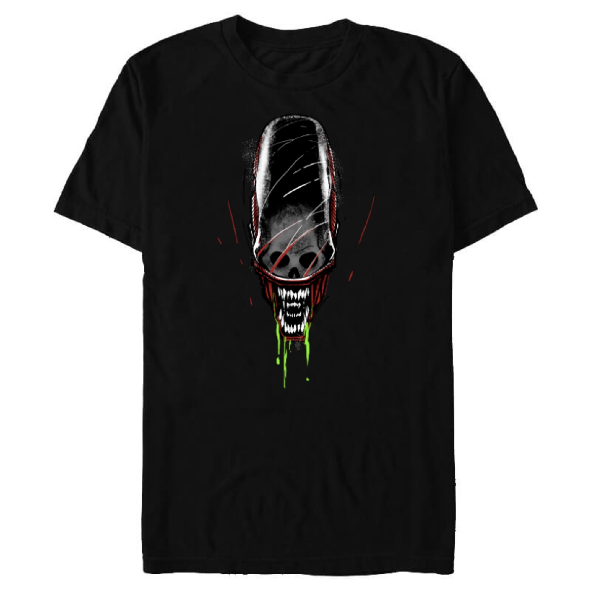 Alien: Romulus Xenomorph Head Skull and Double Jaws Art - Short Sleeve ...