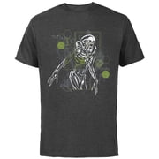Alien Romulus Xenomorph Tech Readout - Short Sleeve Cotton T-Shirt for Adults - Customized-Charcoal