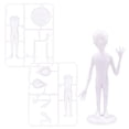 thumbnail image 1 of Alien Rosewell 7 Inch Unassembled Plastic Model Kit, 1 of 8