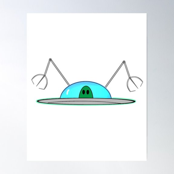 Alien'S Gonna Get You Poster Wall Art, Modern Wall Decor For Living Room Bedroom, 8x12 UNFRAMED