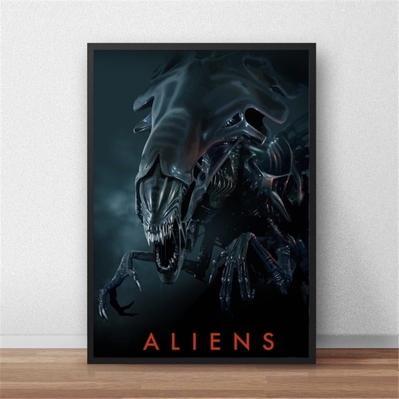 Alien Science Fiction Movie Astronaut Space Posters and Prints Wall Art