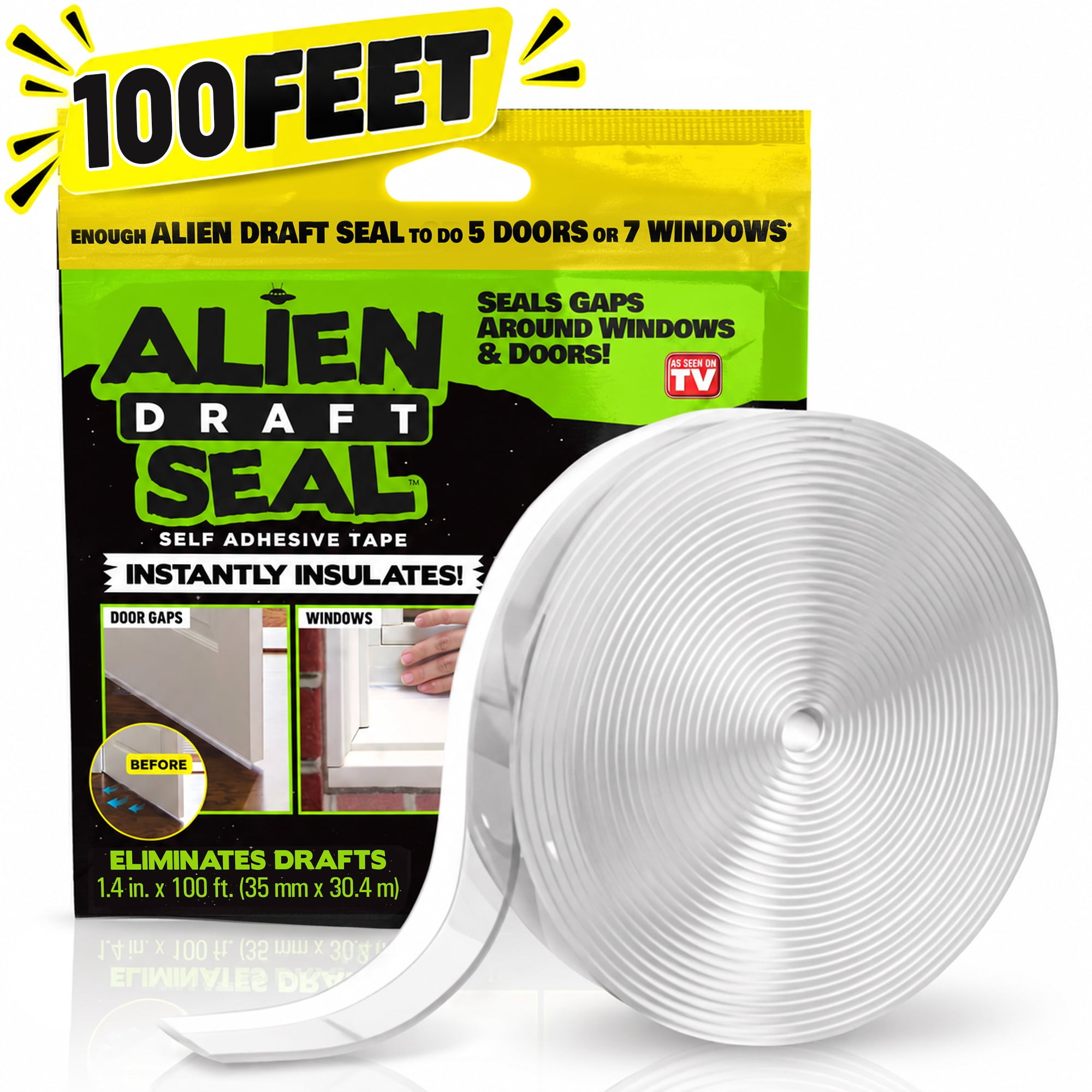 Alien Seal Draft Seal Weatherstrip Window Door Seal Strip Windproof ...