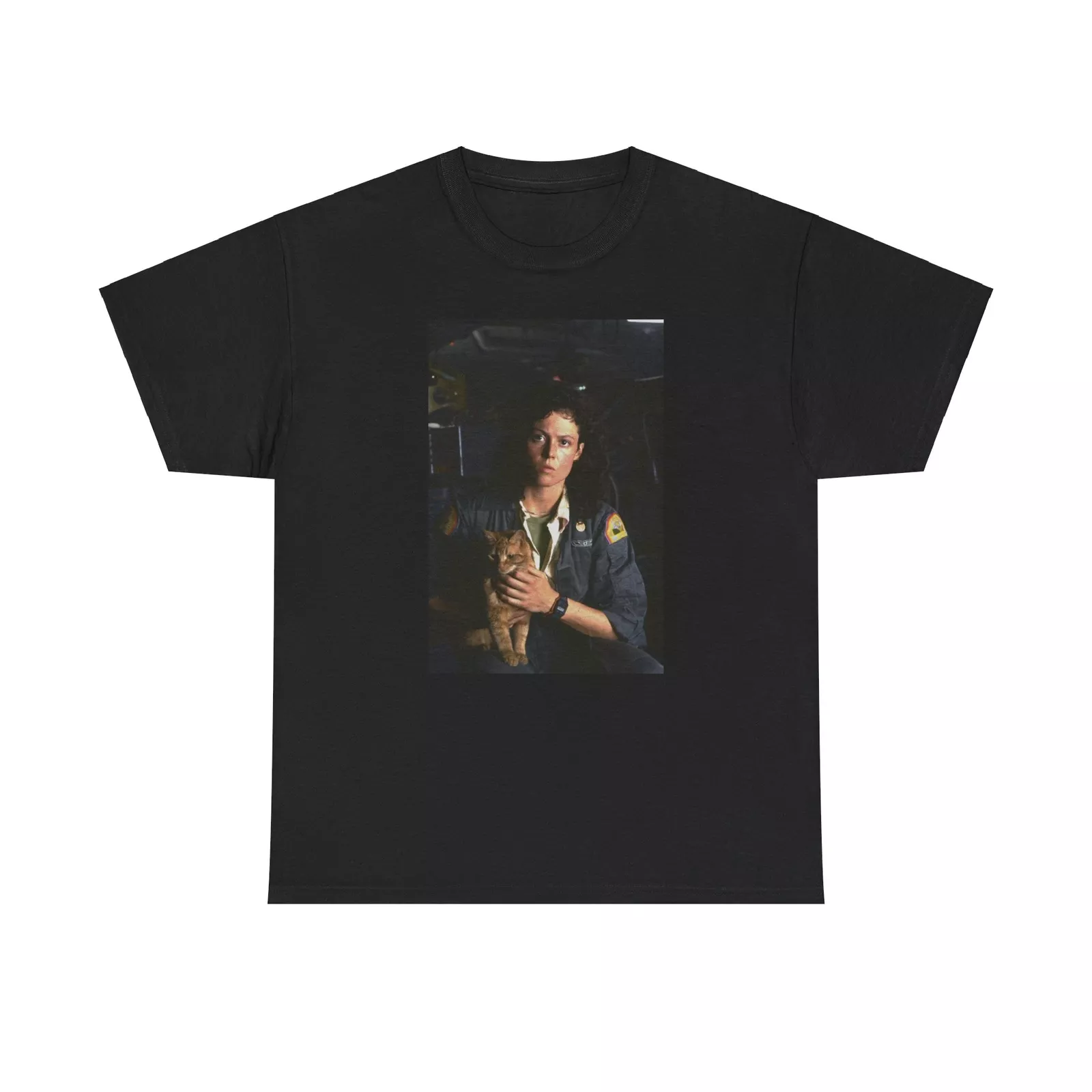 Alien Shirt Ellen Ripley Jonsey Cat xenomorph horror movie - Walmart.com
