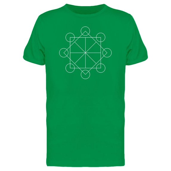 Alien Signs White Lines Tee Men's -Image by Shutterstock