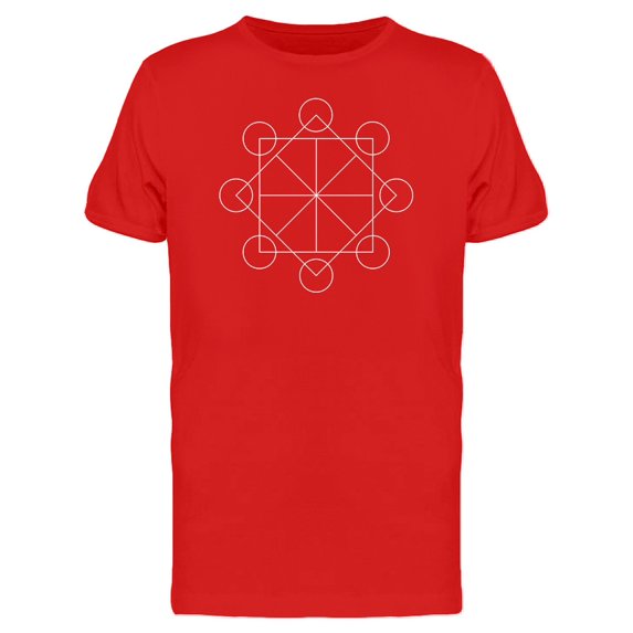 Alien Signs White Lines Tee Men's -Image by Shutterstock