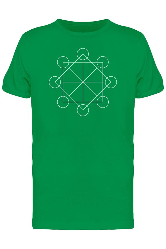 Alien Signs White Lines Tee Men's -Image by Shutterstock