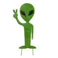 thumbnail image 1 of Alien Silhouette Stake for Garden Decor, 1 of 1