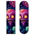 thumbnail image 1 of Alien Skateboard Grip Tape Stickers Pack of Two | Emery Surface PVC Back | 8.8x32.6in/22.4x83 cm, 1 of 5