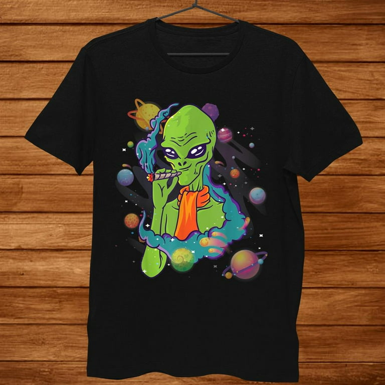 Alien smoking t shirt best sale