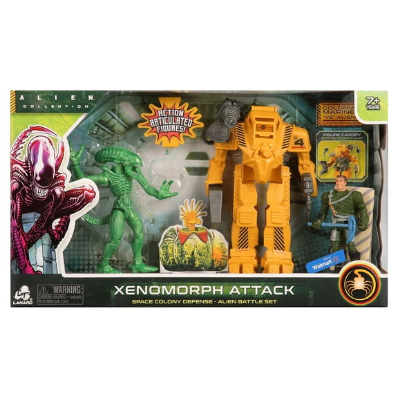 Alien Space Colony Defense Battle Set, 7 Years & Up