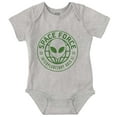 thumbnail image 1 of Alien Space Force Area 51 Believers Romper Boys or Girls Infant Baby Brisco Brands 12M, 1 of 6