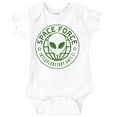 thumbnail image 1 of Alien Space Force Area 51 Believers Romper Boys or Girls Infant Baby Brisco Brands 6M, 1 of 7