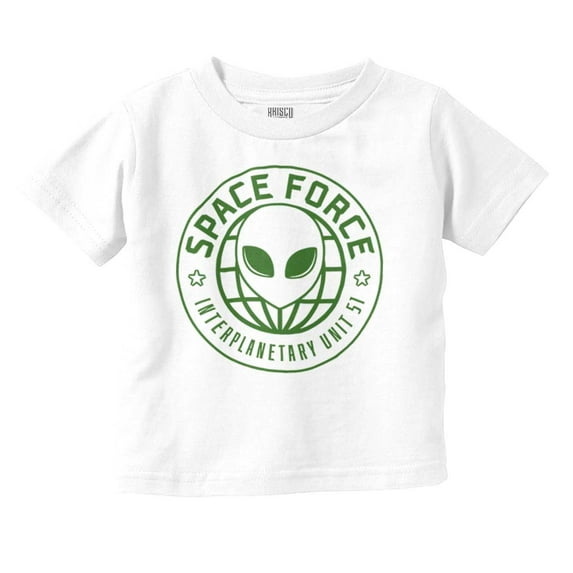 Alien Space Force Area 51 Believers Toddler Boy Girl T Shirt Infant Toddler Brisco Brands 24M