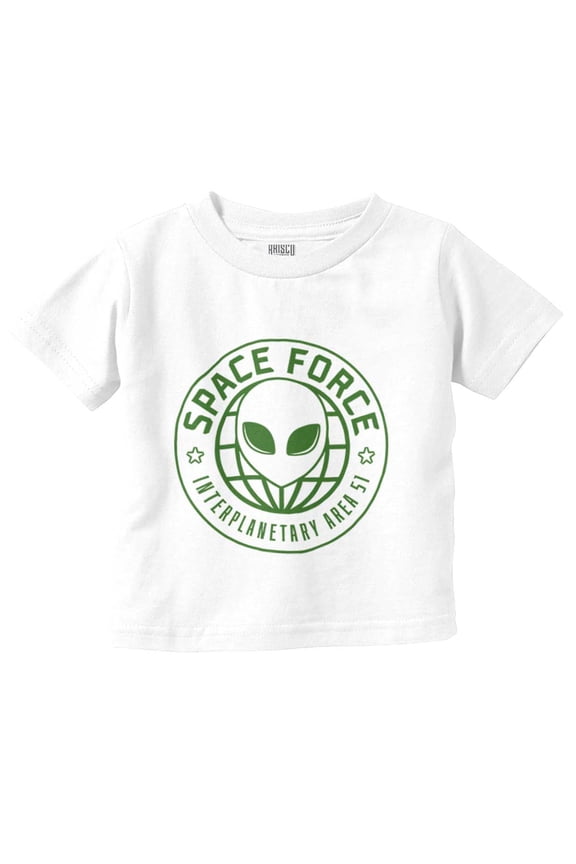 Alien Space Force Area 51 Believers Toddler Boy Girl T Shirt Infant Toddler Brisco Brands 5T