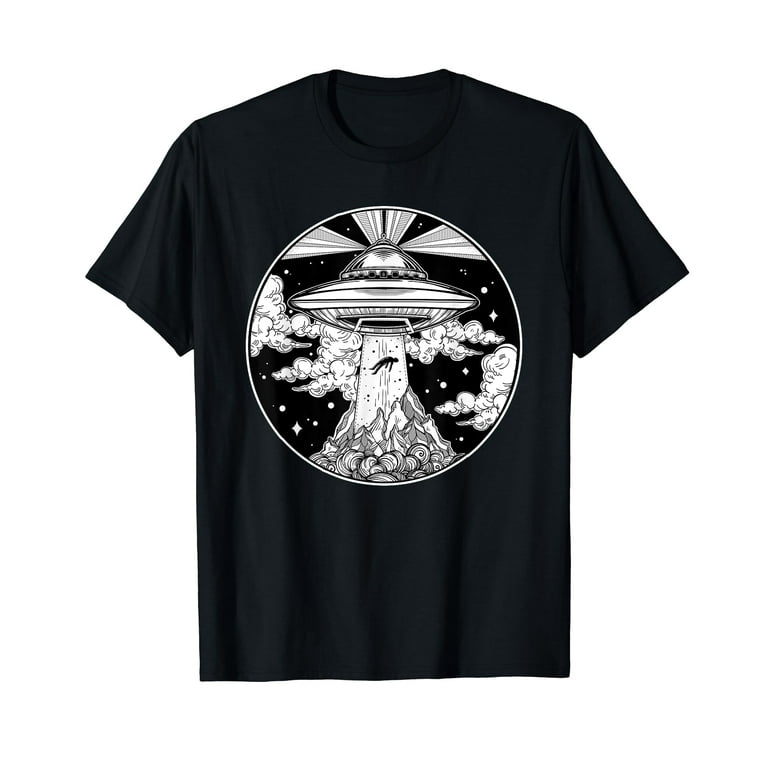 Alien Space Tattoo Tshirt - Ufo 51 Area Roswell Believe Tee Alien Space Tattoo Tshirt - Ufo 51 Area Roswell Believe Tee