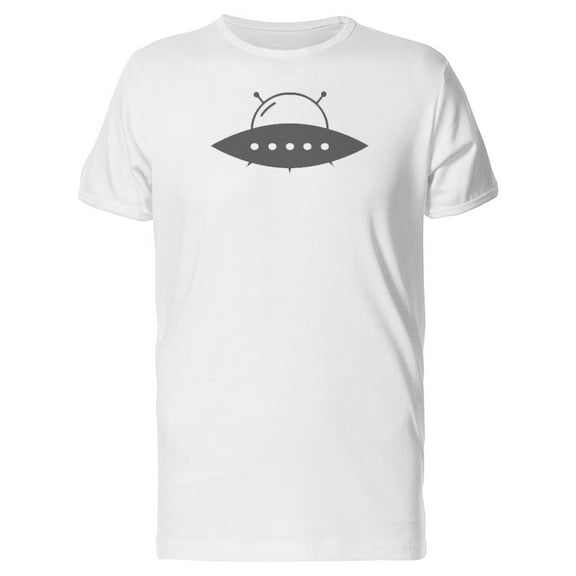 Alien Spaceship Ufo T-Shirt Men -Image by Shutterstock, Male x-Large