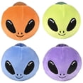 thumbnail image 1 of Alien Squeezy Bead Plush Ball (One Random Color), 1 of 2