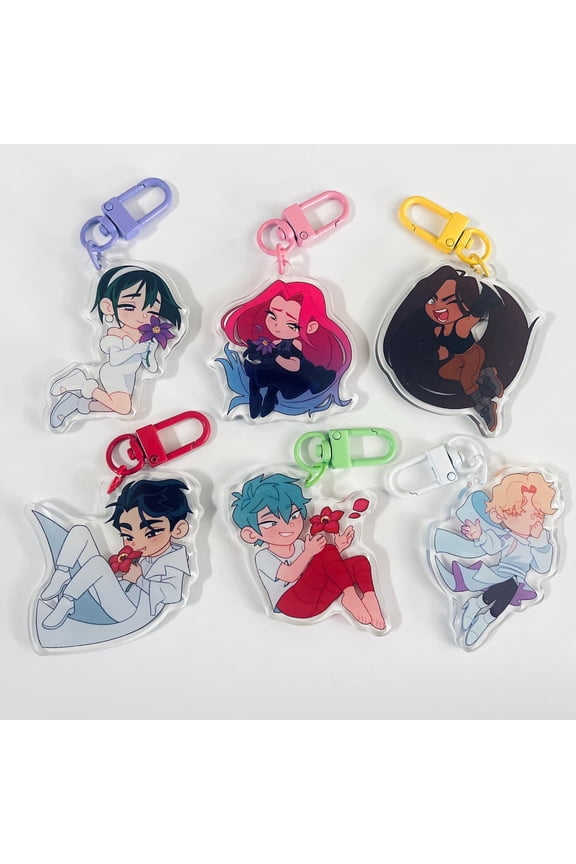 Alien Stage 2" Acrylic Charms (1 keychain)