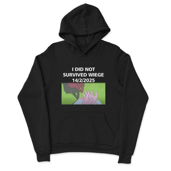 Alien Stage ALNST Merch Hoodie I Did Not Survived Wiege Long Sleeve Men Women Pullover