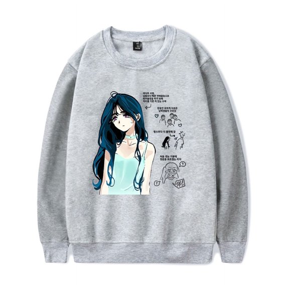 Alien Stage ALNST Merch Long Sleeve Sua Korean Printed Hooded Sweatshirt Pullover Streetwear