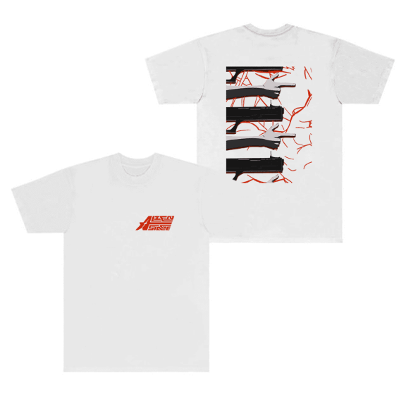 Alien Stage ALNST Merch T-Shirt New Final Round Short Sleeve T Shirts Music Men Women Top Tee